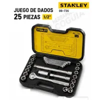 Dados y Llaves x 25 STANLEY