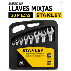 Llave mixta x 20 Unid. STANLEY
