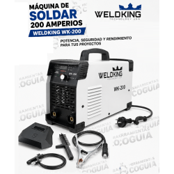 Maquina de soldar 200 Amper WELDKING Maquina de soldar 200 Amper WELDKING
