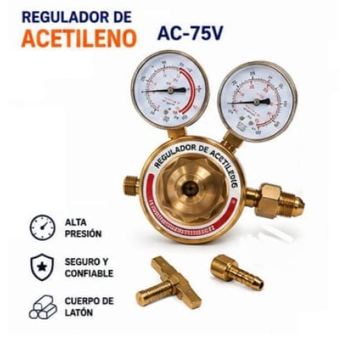 Regulador de Acetileno AC75V Regulador de Acetileno AC75V