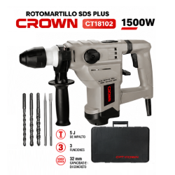 Rotomartillo 1500W CROWN Rotomartillo 1500W CROWN