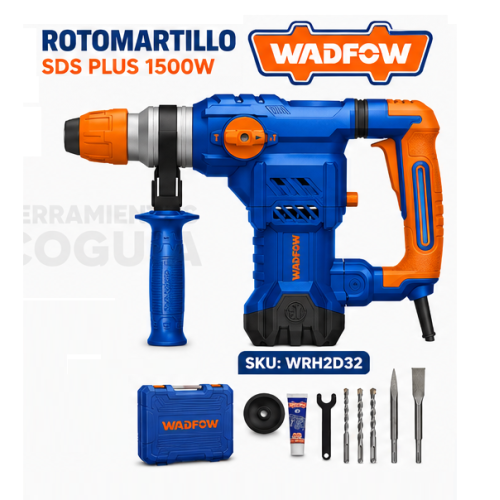 Rotomartillo 1500W sds PLUS WADFOW