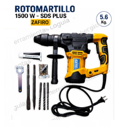 Rotomartillo 1500W sds PLUS ZAFIRO Rotomartillo 1500W sds PLUS ZAFIRO