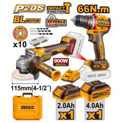 Taladro 66Nm + Amoladora 900w INGCO Taladro 66Nm + Amoladora 900w INGCO