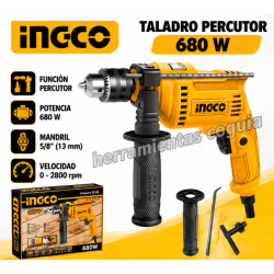 Taladro Percutor 680 W INGCO Taladro Percutor 680 W INGCO