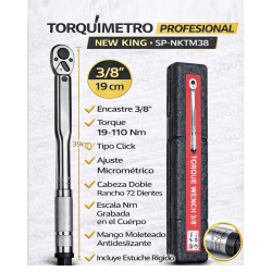 Torquimetro 3/8" NEWKIN Torquimetro 3/8" NEWKIN