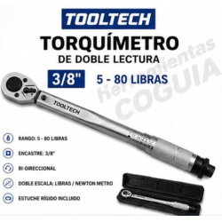 Torquimetro 3/8 TOOLTECH Torquimetro 3/8 TOOLTECH