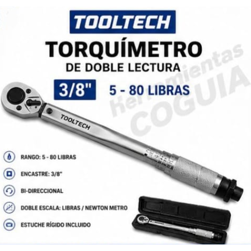Torquimetro 3/8 TOOLTECH Torquimetro 3/8 TOOLTECH