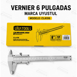 Vernier/calibrador 6 " UYUSTOOLS Vernier/calibrador 6 " UYUSTOOLS