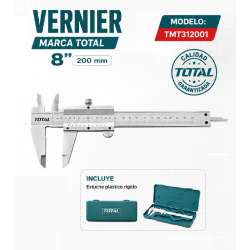 Vernier/calibrador 8 " TOTAL Vernier/calibrador 8 " TOTAL